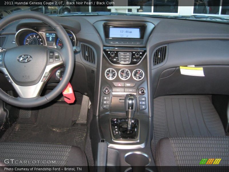 Dashboard of 2013 Genesis Coupe 2.0T