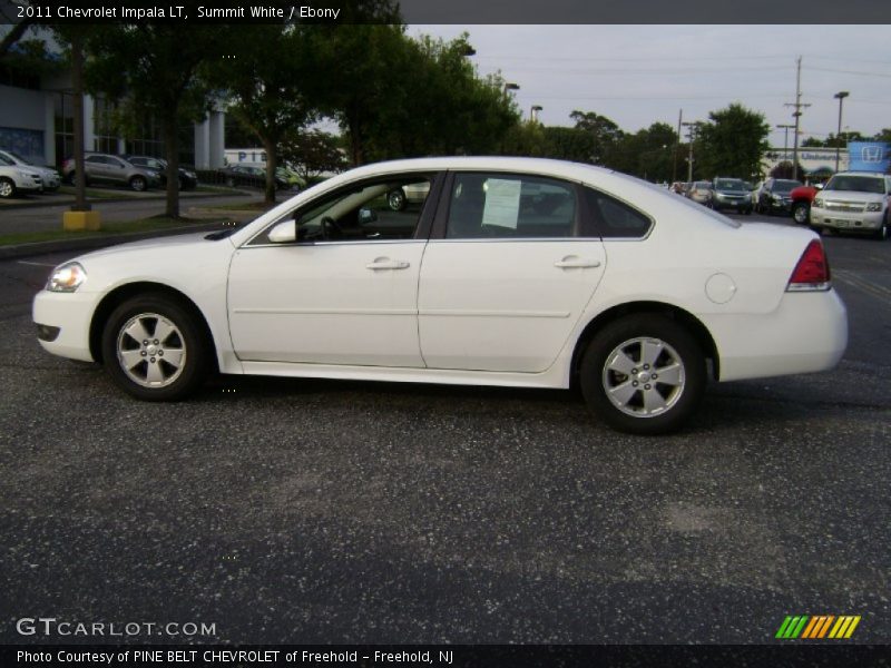 Summit White / Ebony 2011 Chevrolet Impala LT