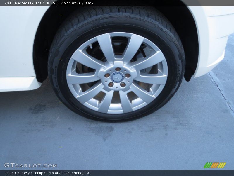 Arctic White / Black 2010 Mercedes-Benz GLK 350