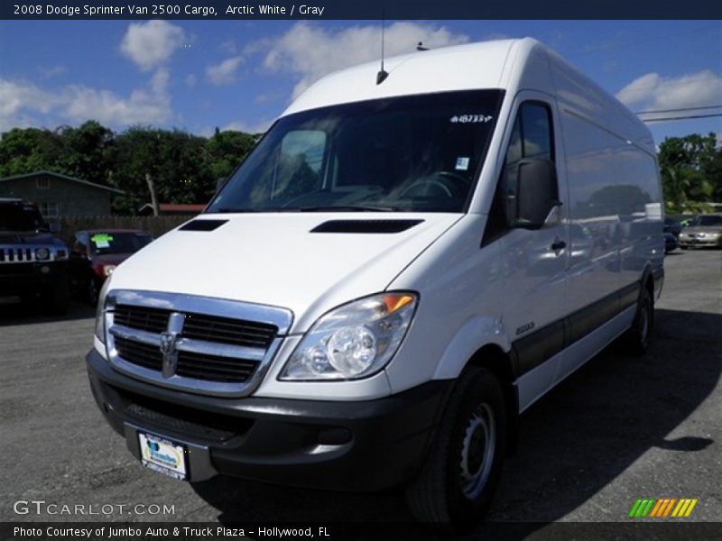 Arctic White / Gray 2008 Dodge Sprinter Van 2500 Cargo