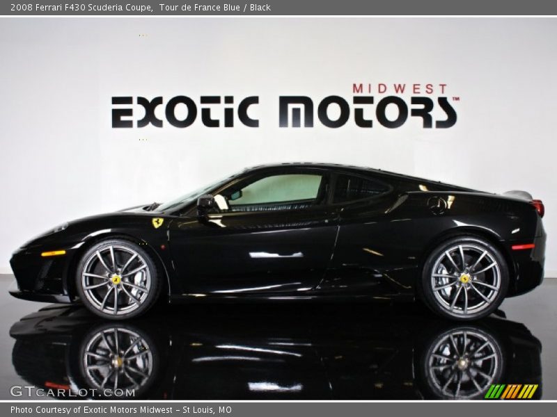 Tour de France Blue / Black 2008 Ferrari F430 Scuderia Coupe