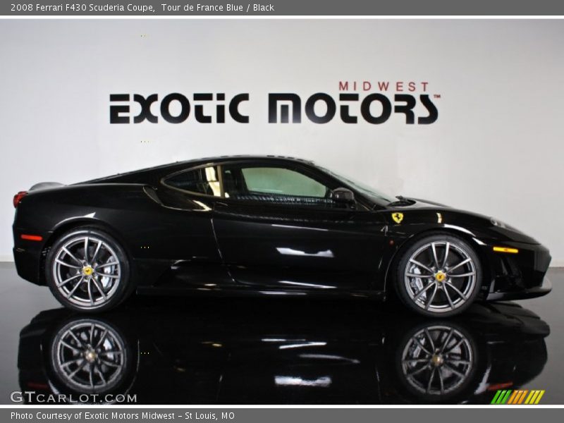 Tour de France Blue / Black 2008 Ferrari F430 Scuderia Coupe