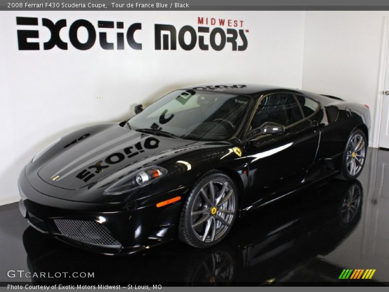 Tour de France Blue / Black 2008 Ferrari F430 Scuderia Coupe