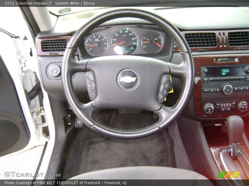 Summit White / Ebony 2011 Chevrolet Impala LT