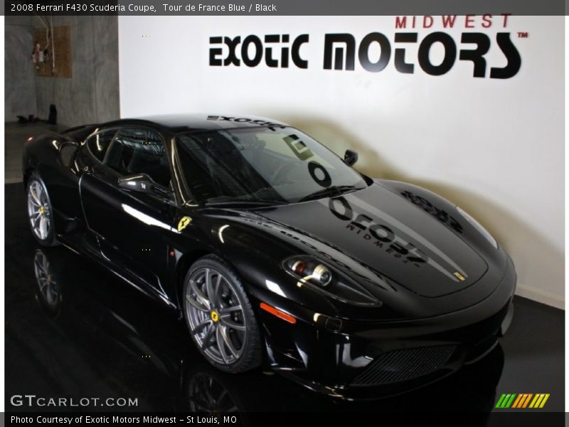 Tour de France Blue / Black 2008 Ferrari F430 Scuderia Coupe