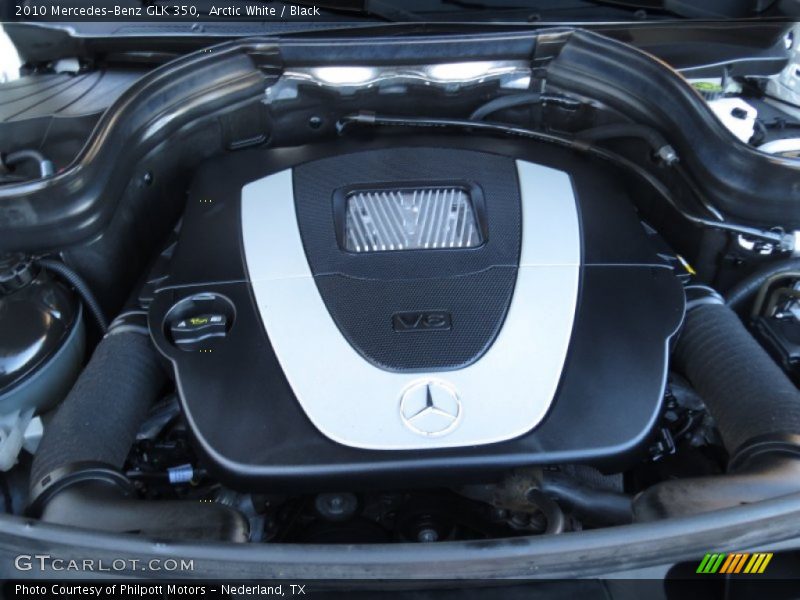 Arctic White / Black 2010 Mercedes-Benz GLK 350