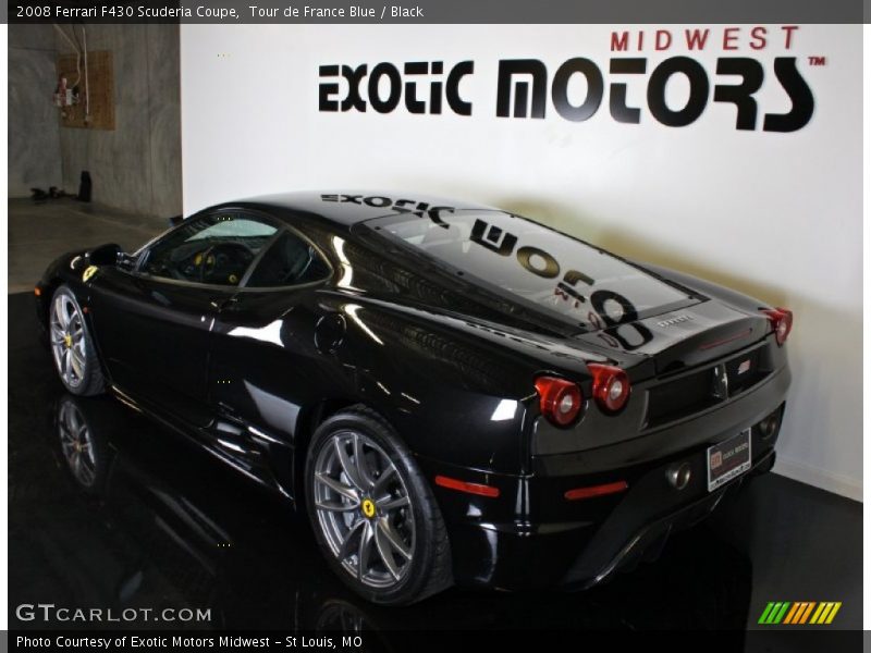 Tour de France Blue / Black 2008 Ferrari F430 Scuderia Coupe