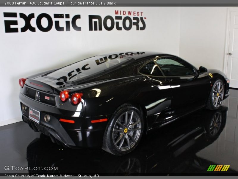 Tour de France Blue / Black 2008 Ferrari F430 Scuderia Coupe