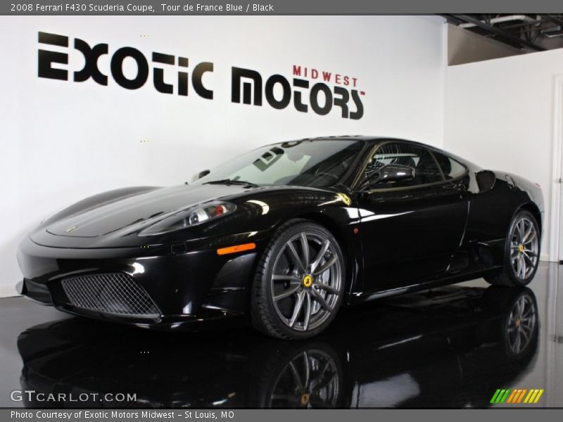 Tour de France Blue / Black 2008 Ferrari F430 Scuderia Coupe