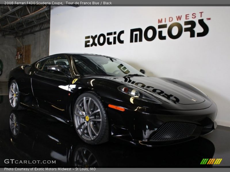 Tour de France Blue / Black 2008 Ferrari F430 Scuderia Coupe