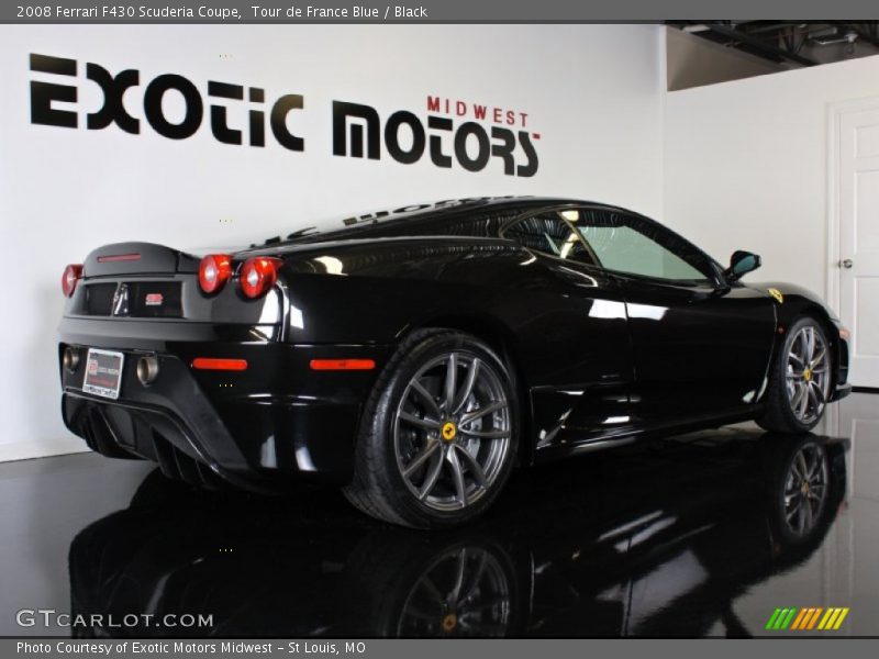 Tour de France Blue / Black 2008 Ferrari F430 Scuderia Coupe