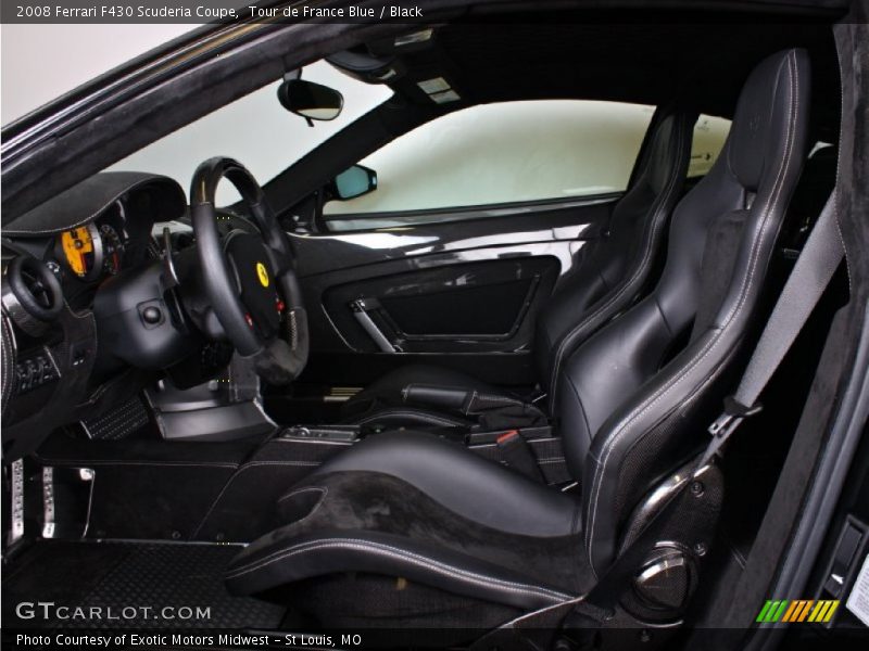 Front Seat of 2008 F430 Scuderia Coupe