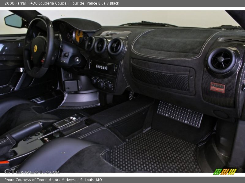 Dashboard of 2008 F430 Scuderia Coupe