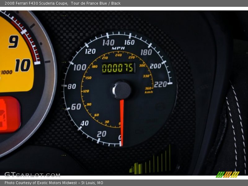 Tour de France Blue / Black 2008 Ferrari F430 Scuderia Coupe