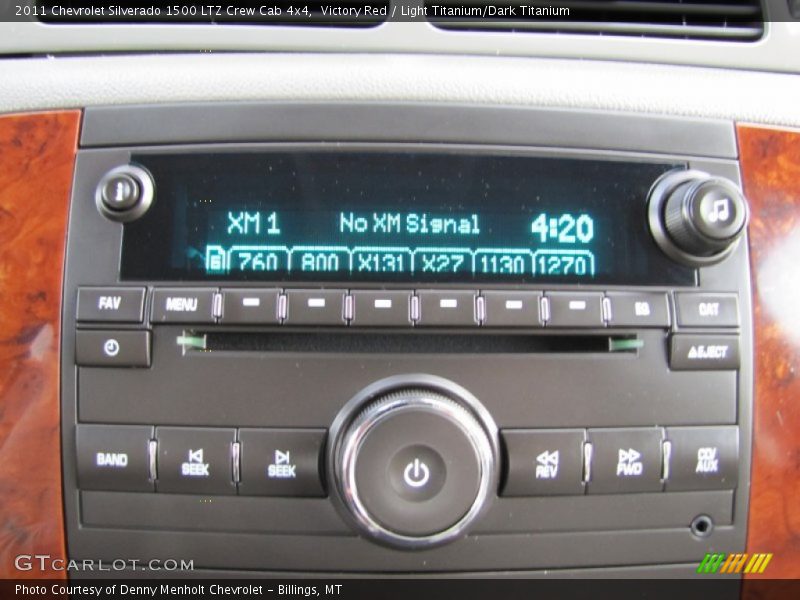 Audio System of 2011 Silverado 1500 LTZ Crew Cab 4x4
