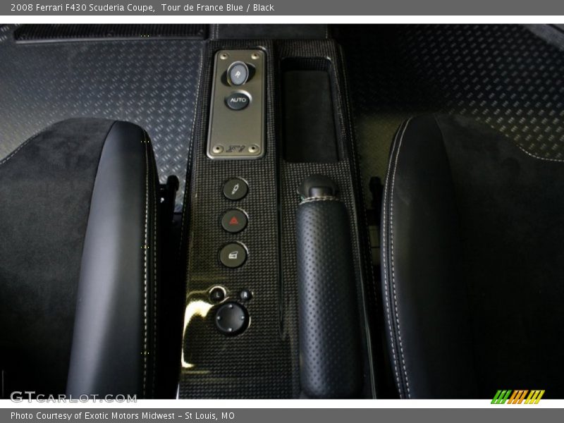 Controls of 2008 F430 Scuderia Coupe
