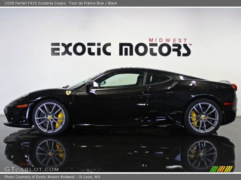 Tour de France Blue / Black 2008 Ferrari F430 Scuderia Coupe