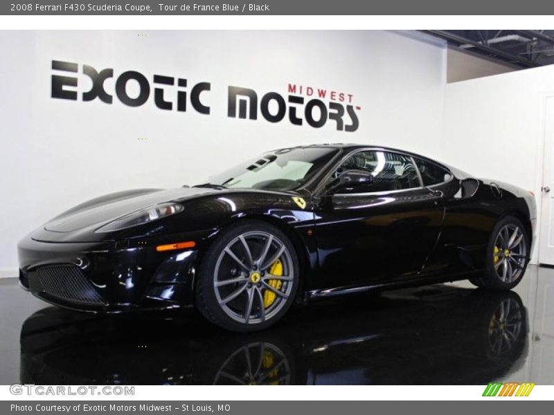 Tour de France Blue / Black 2008 Ferrari F430 Scuderia Coupe