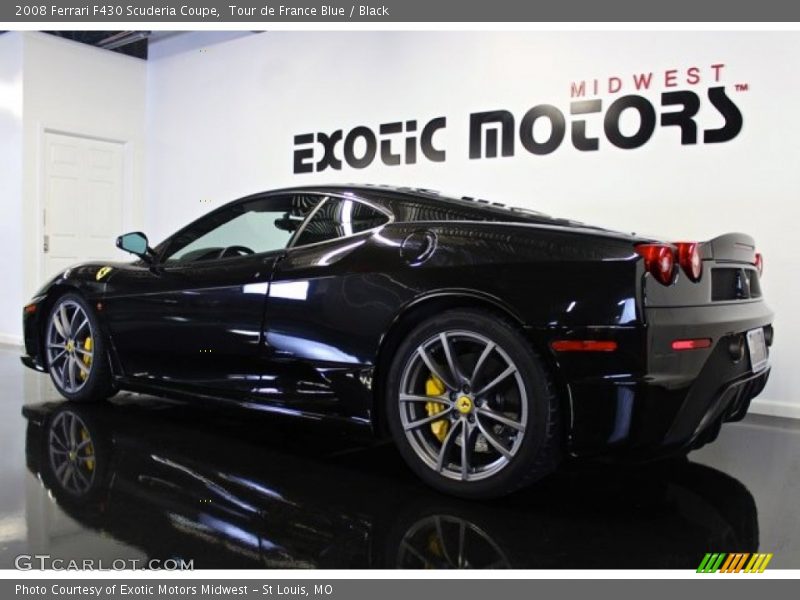 Tour de France Blue / Black 2008 Ferrari F430 Scuderia Coupe