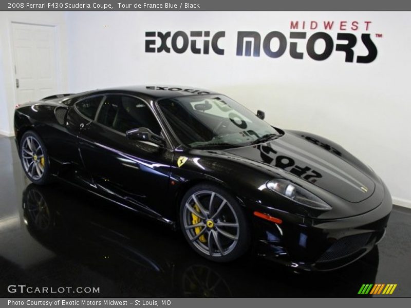 Tour de France Blue / Black 2008 Ferrari F430 Scuderia Coupe