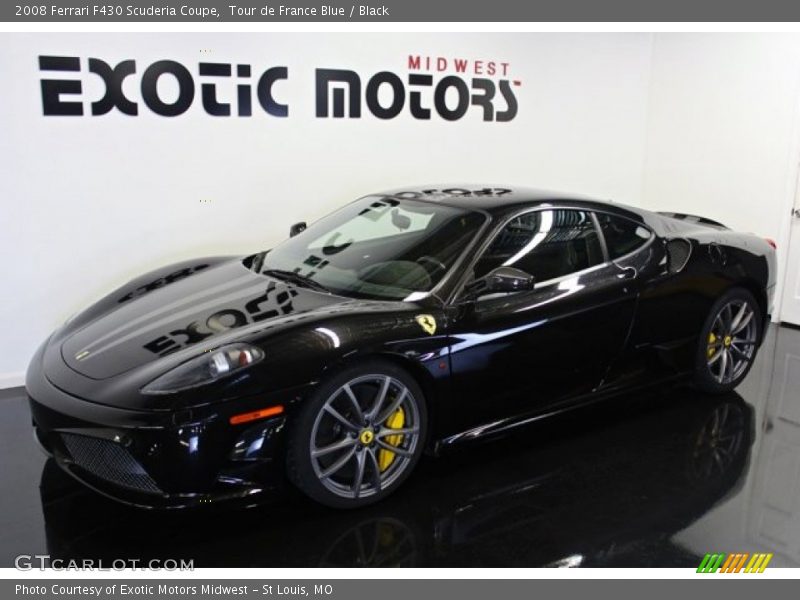 Tour de France Blue / Black 2008 Ferrari F430 Scuderia Coupe