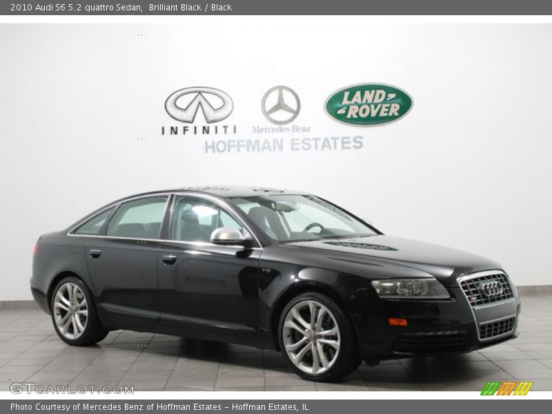 Brilliant Black / Black 2010 Audi S6 5.2 quattro Sedan