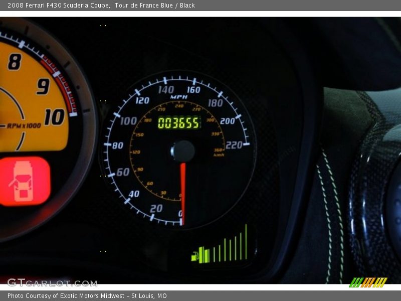 Tour de France Blue / Black 2008 Ferrari F430 Scuderia Coupe