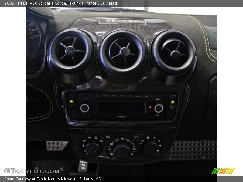 Tour de France Blue / Black 2008 Ferrari F430 Scuderia Coupe