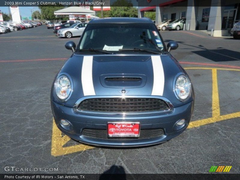 Horizon Blue / Black/Grey 2009 Mini Cooper S Clubman