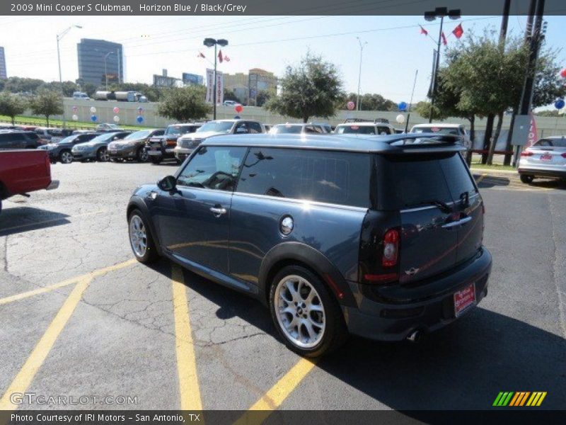 Horizon Blue / Black/Grey 2009 Mini Cooper S Clubman