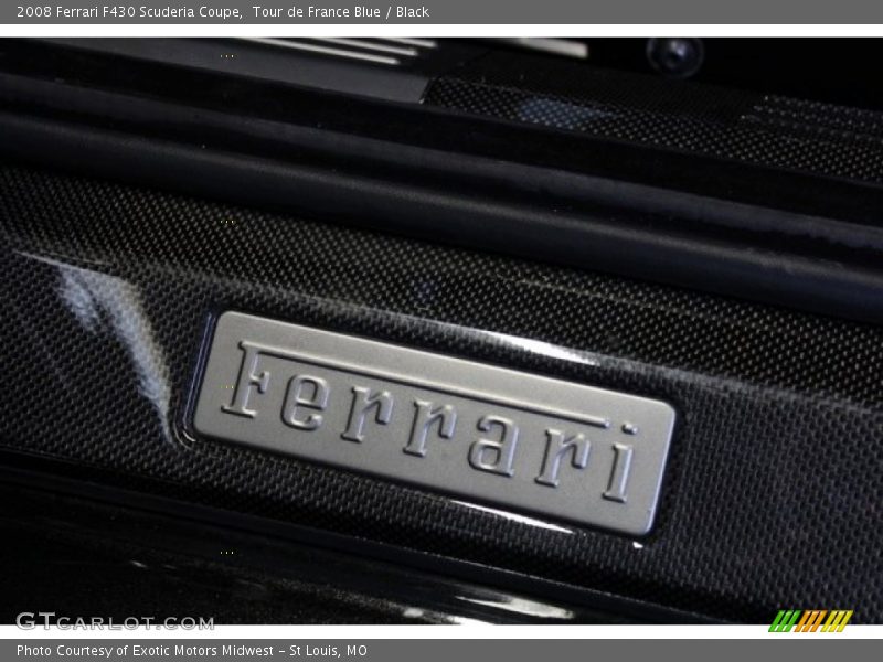 Tour de France Blue / Black 2008 Ferrari F430 Scuderia Coupe