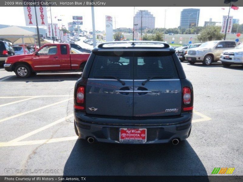 Horizon Blue / Black/Grey 2009 Mini Cooper S Clubman