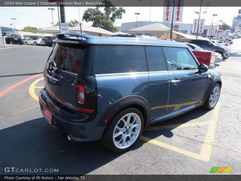Horizon Blue / Black/Grey 2009 Mini Cooper S Clubman