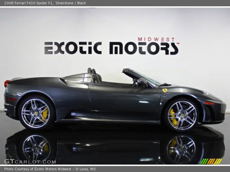 Silverstone / Black 2008 Ferrari F430 Spider F1