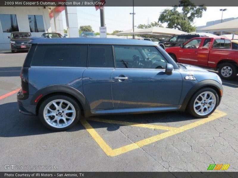 Horizon Blue / Black/Grey 2009 Mini Cooper S Clubman