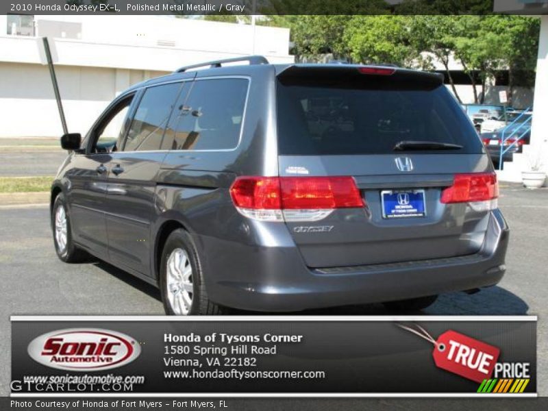 Polished Metal Metallic / Gray 2010 Honda Odyssey EX-L