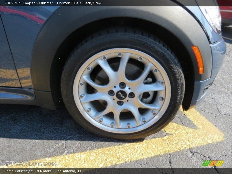 Horizon Blue / Black/Grey 2009 Mini Cooper S Clubman