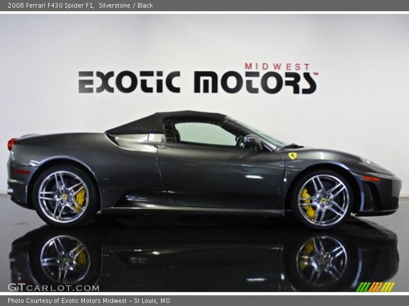 Silverstone / Black 2008 Ferrari F430 Spider F1