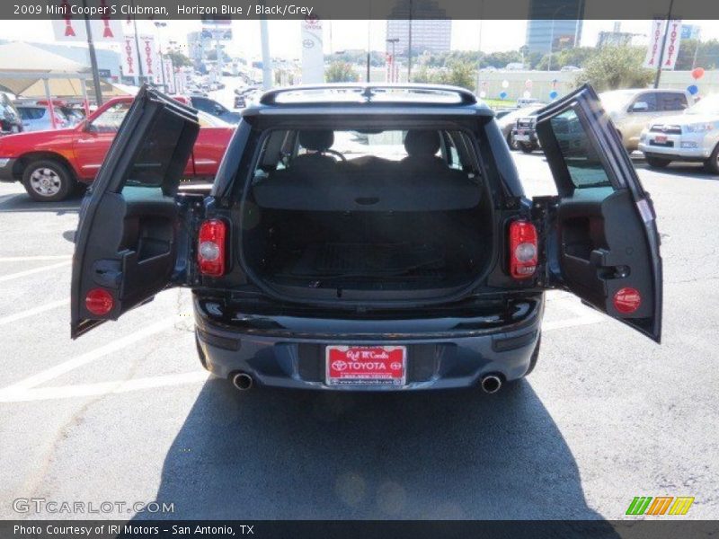 Horizon Blue / Black/Grey 2009 Mini Cooper S Clubman