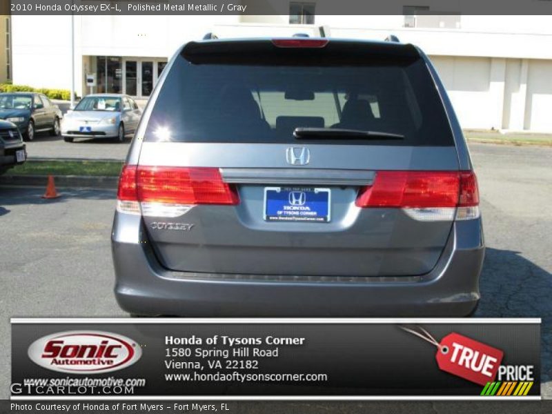 Polished Metal Metallic / Gray 2010 Honda Odyssey EX-L