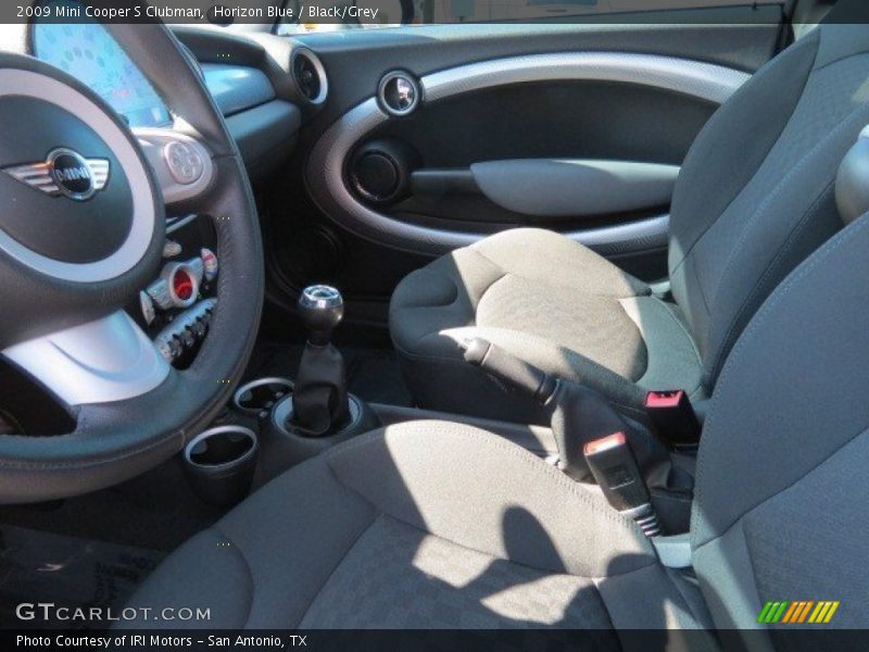 Horizon Blue / Black/Grey 2009 Mini Cooper S Clubman