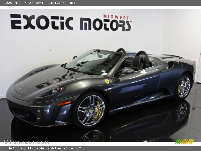 Silverstone / Black 2008 Ferrari F430 Spider F1