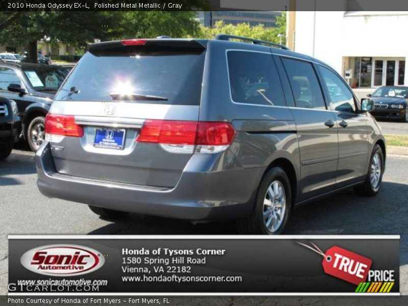 Polished Metal Metallic / Gray 2010 Honda Odyssey EX-L