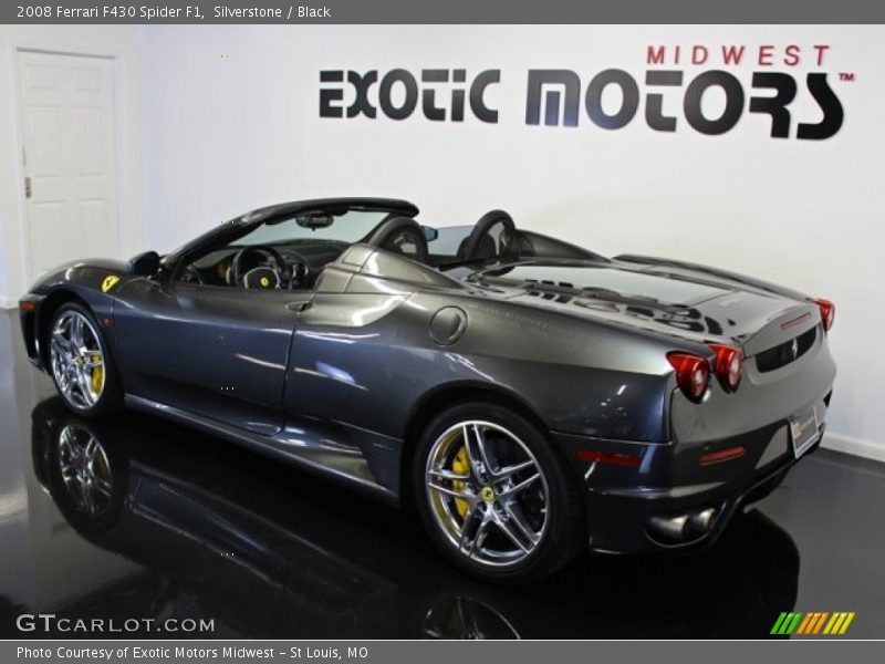 Silverstone / Black 2008 Ferrari F430 Spider F1