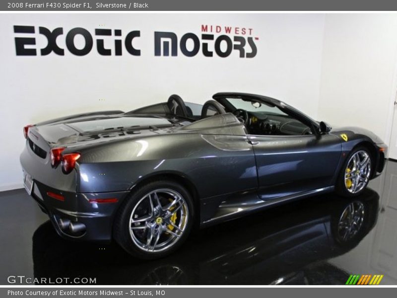 Silverstone / Black 2008 Ferrari F430 Spider F1