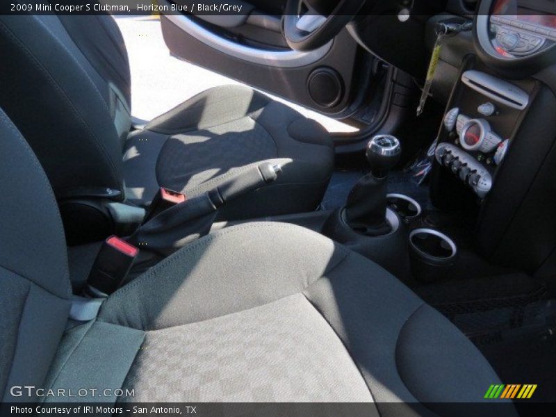 Horizon Blue / Black/Grey 2009 Mini Cooper S Clubman