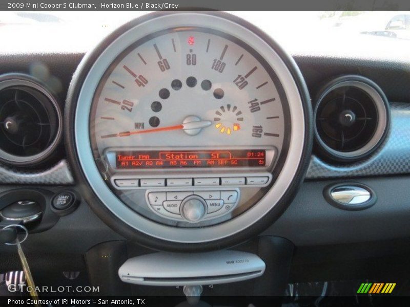Horizon Blue / Black/Grey 2009 Mini Cooper S Clubman