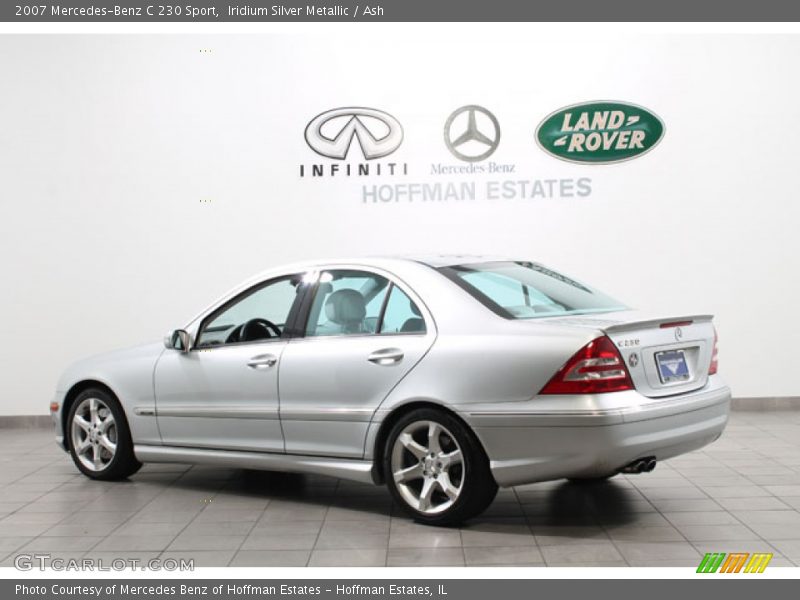 Iridium Silver Metallic / Ash 2007 Mercedes-Benz C 230 Sport