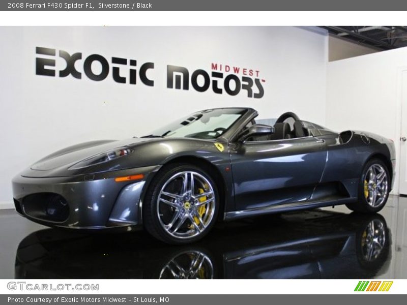 Silverstone / Black 2008 Ferrari F430 Spider F1