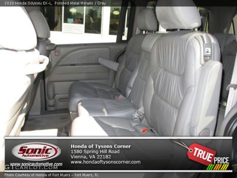 Polished Metal Metallic / Gray 2010 Honda Odyssey EX-L